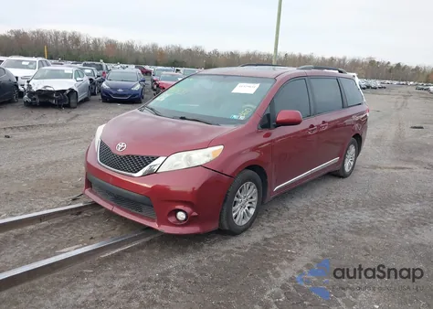 2013 Toyota Sienna Xle from USA, damaged, VIN 5TDYK3DC1DS390841